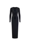 LIOD00127-HOMECOMING LONG SLEEVE MAXI DRESS ONYX-6